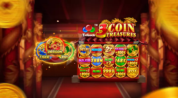 3 Coin Treasures JILI Slot – Cùng 68WIN VN Chinh Phục Kho Báu Cổ Đại!
